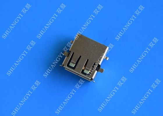 China 2,0 Frau USB-Art ein Verbindungsstück 4 Pin-BAD 90 Grad-Jack-Sockel für Server fournisseur