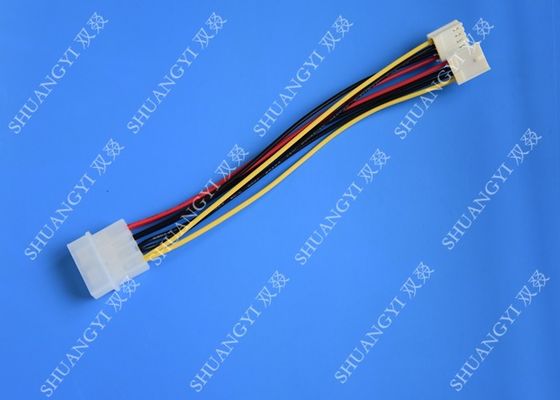 China Festplattenlaufwerk HDD SSD-Kabelbaum-Versammlung, Molex, zu verdoppeln SATA-Teiler-Kabel fournisseur