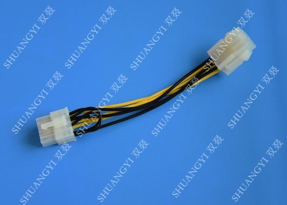 China Flachkabel-Kabelbaum-Versammlung, Energie-Erweiterungs-Kabel 6 Pin PCI Express fournisseur