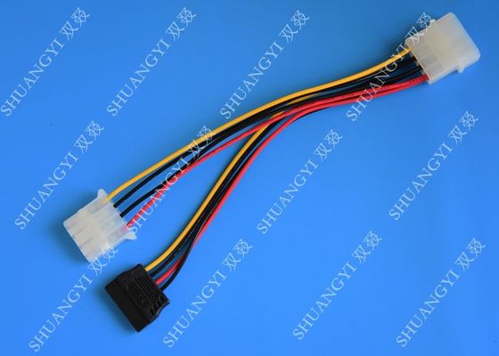 China Lineares Teiler-Erweiterungs-Adapter-Konverter-Kabel mit Buchse 4 Pin Molex fournisseur