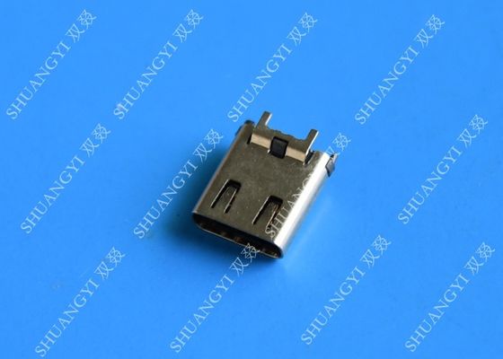 China 24 Pin Computer wasserdicht Micro USB Verbindungsstück, USB 3.1 SMT DIP Typ C Buchse fournisseur