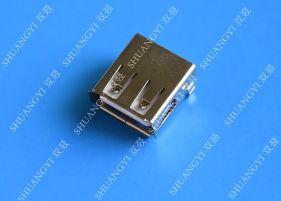 China Mini-Art Aufladungsverbindungsstück USBs, USB 2,0 SMD AF Verbindungsstück 4 Pin USB fournisseur