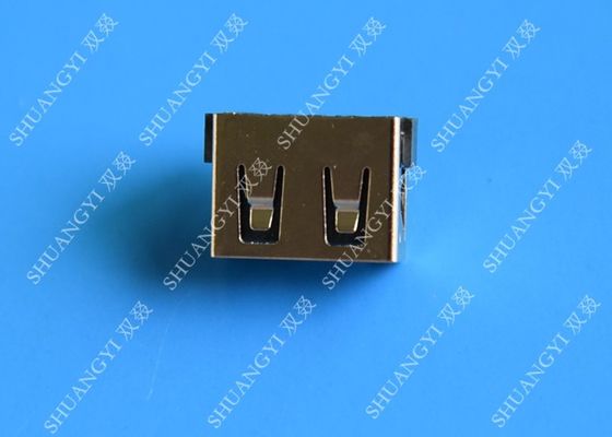 China Schwarzes 4 Pin USB 2,0 ein Standard-USB-Verbindungsstück-weiblicher Hafen-Jack-Sockel für PC System fournisseur