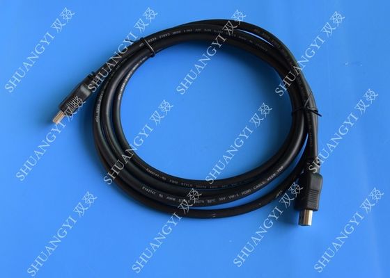 China Wasserdichte 4k flache 10 Kabel-hohe Geschwindigkeit AWM 20276 des Meter-HDMI für Multimedia fournisseur