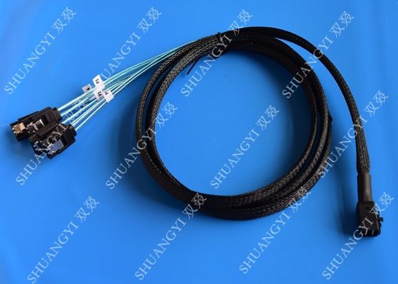 China Internes HD Mini-Dämpfungsregler-Kabel (SFF-8643) zu 4 Fuß des SATA-Vorwärtsausbruch-Kabel-3,3/1M fournisseur
