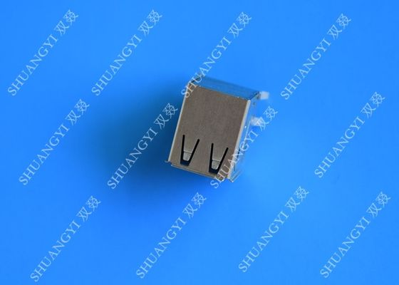 China DIP Fuß 4 Pin AF Typ doppelte USB-Laden-Verbindungsstück Buchse für PCB fournisseur