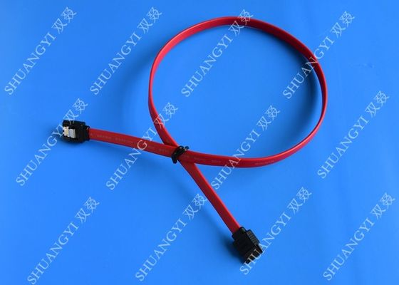 China HDD SATA III 6,0 Gbps weiblich zu weiblichem SATA-Daten-Kabel 7 Pin mit der Blockierung der Klinke fournisseur