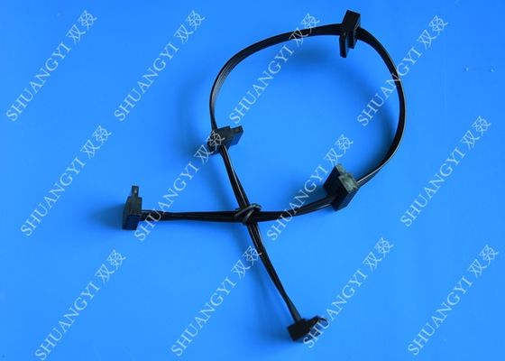 China 18 Teiler-Adapter-Kabel SATAs Serial ATA AWG-Lehre 4x SATA Stromkabel fournisseur