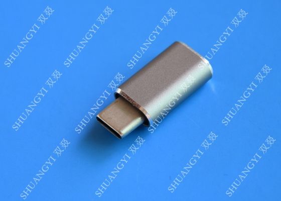 China 5 Gbps-Art C Mikro-USB, USB C zu Mikro-USB-Buchse für Google Chromebook Pixel fournisseur