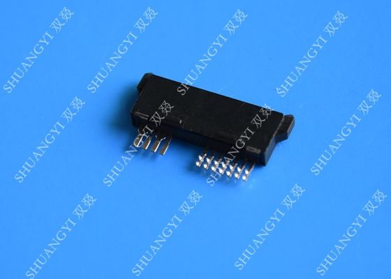 China Frau 13 schwarzes SATA Daten-Verbindungsstück Pin, 1.0A vertikales Mini-SATA PWB-Verbindungsstück fournisseur