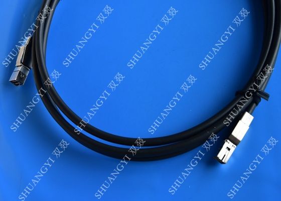 China 3.3FT externer Dämpfungsregler-Kabel HD Mini-Dämpfungsregler SFF-8644 SFF-8644 zum Kabel 1M/Schwarzes fournisseur