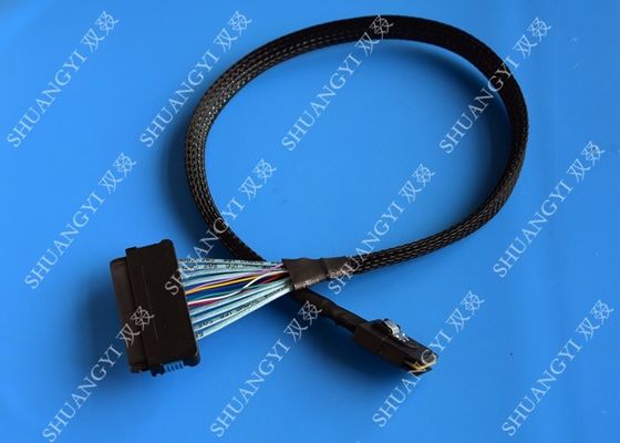 China Miniserie befestigter SCSI-Kabel Dämpfungsregler SFF-8087 36 Pin zu Dämpfungsregler SFF-8484 32 Pin-Kabel 0,5 M fournisseur